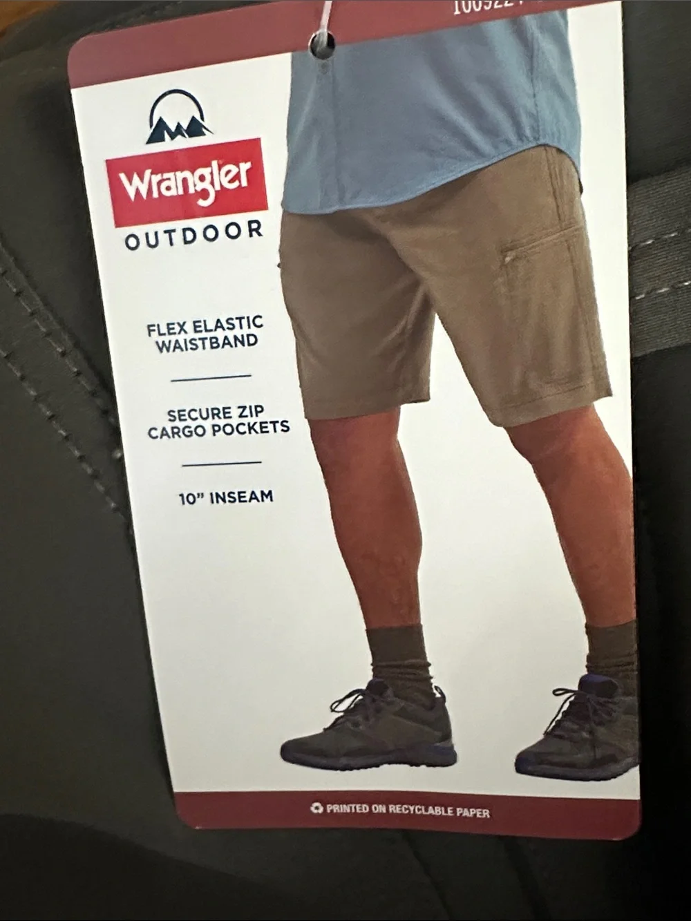 Wrangler® Men's Outdoor Performance Zip Cargo Short 38